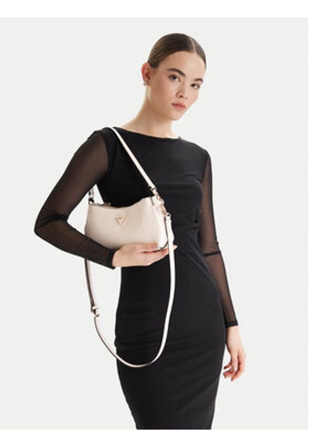 Guess Torebka Noelle II Mini HWZG96 72730 Écru. Materiał: skórzane