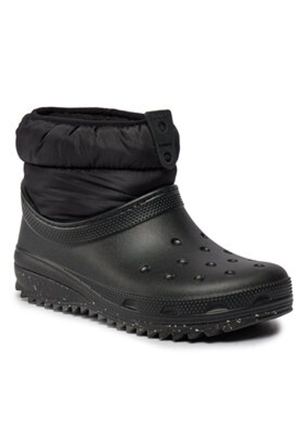 Crocs Botki Classic Neo Puff Shorty Boot W 207311 Czarny. Kolor: czarny