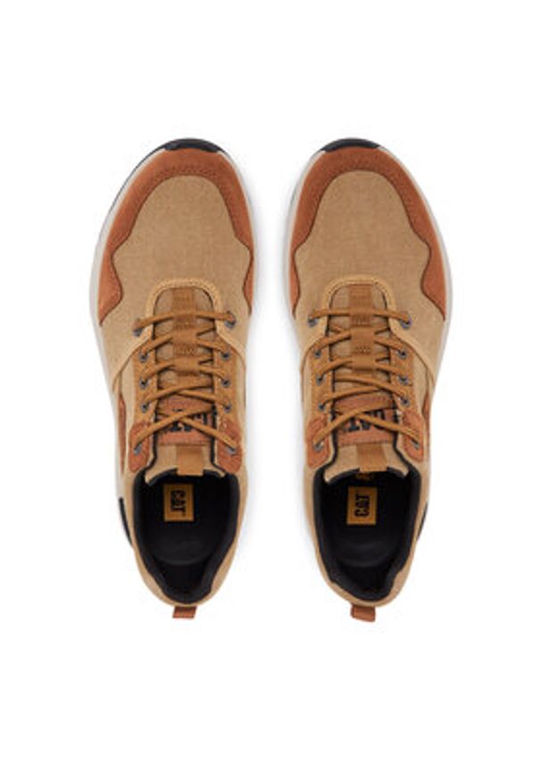 CATerpillar Sneakersy Lo Canvas P726177 Pomarańczowy. Kolor: pomarańczowy. Materiał: materiał