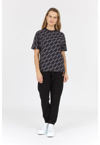 Kenzo - KENZO Czarny t-shirt damski w logo, Rozmiar XS. Kolor: czarny #4