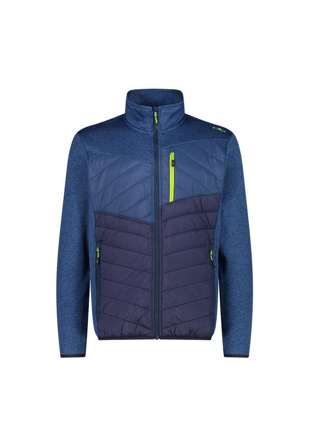 Bluza męska turystyczna CMP 33H5787. Kolor: niebieski. Styl: sportowy. Sport: turystyka piesza