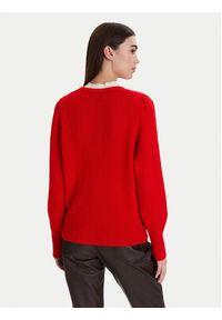 Morgan Kardigan 252-MGOJI Czerwony Regular Fit. Kolor: czerwony. Materiał: syntetyk #3