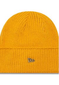 New Era Czapka Wide Cuff Beanie 60565448 Żółty. Kolor: żółty. Materiał: materiał