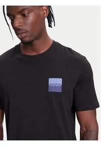 Hugo - HUGO T-Shirt Dapusi 50544458 Czarny Regular Fit. Kolor: czarny. Materiał: bawełna #4