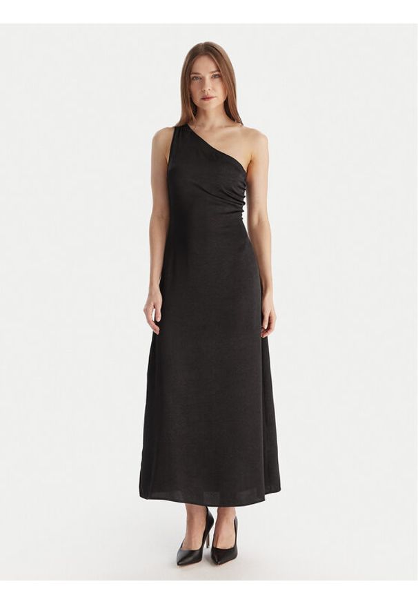 Vero Moda Sukienka koktajlowa Mollie 10335400 Czarny Regular Fit. Kolor: czarny. Materiał: syntetyk. Styl: wizytowy
