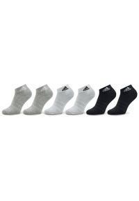 Adidas - adidas Skarpety Niskie Unisex Thin and Light Sportswear Ankle Socks 6 Pairs IC1307 Szary. Kolor: szary
