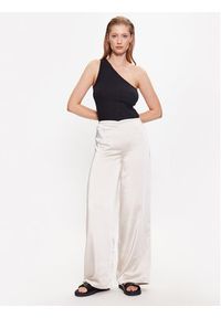 only - ONLY Spodnie materiałowe 15291586 Szary Wide Leg. Kolor: szary. Materiał: syntetyk