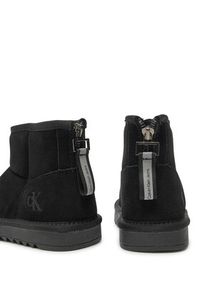 Calvin Klein Jeans Śniegowce Fur Boot V3A5-81036-0187 S Czarny. Kolor: czarny. Materiał: skóra, zamsz #4