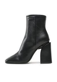 Pinko - PINKO Botki Tea Tronchetto PE 23 BLKS1 100664 A0N9 Czarny. Kolor: czarny. Materiał: skóra #6