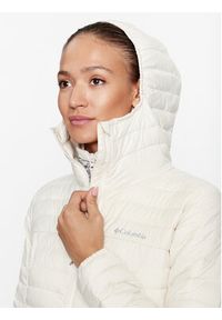 columbia - Columbia Kurtka puchowa Silver Falls™ Hooded Jacket Écru Regular Fit. Materiał: syntetyk #4