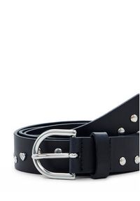 Desigual Pasek Damski 25SARL05 Czarny. Kolor: czarny. Materiał: skóra #3