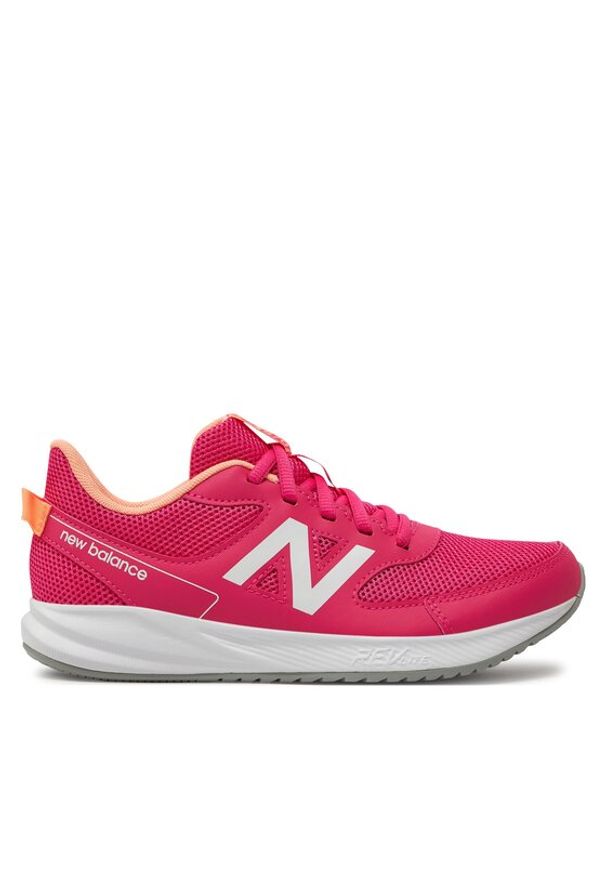 New Balance Sneakersy YK570LP3 Różowy. Kolor: różowy. Materiał: materiał