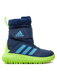 Adidas - Śniegowce adidas. Kolor: niebieski #1