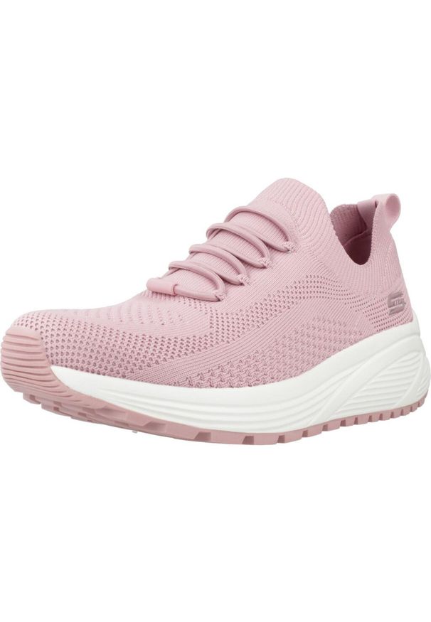skechers - Buty SKECHERS BOBS SPARROW 2.0-ALL Rose. Okazja: na co dzień. Kolor: różowy. Materiał: tkanina
