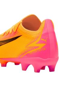 Buty piłkarskie Puma Ultra Match FG/AG 107754 03 pomarańczowe. Kolor: pomarańczowy. Szerokość cholewki: normalna. Sport: piłka nożna #3