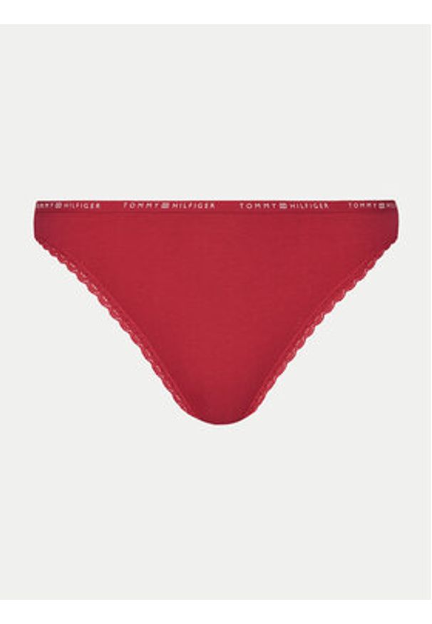TOMMY HILFIGER - Tommy Hilfiger Komplet 3 par fig klasycznych UW0UW05953 Kolorowy. Materiał: bawełna. Wzór: kolorowy