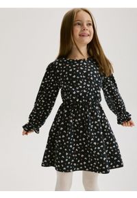 Reserved - Sukienka we wzory - wielobarwny. Materiał: tkanina #1