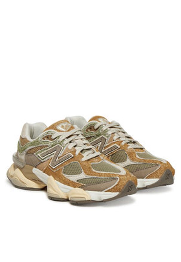 New Balance Sneakersy U9060NTC Khaki. Kolor: brązowy. Materiał: zamsz, skóra