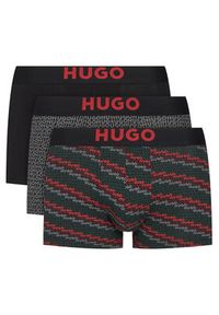 Hugo - HUGO Komplet 3 par bokserek 50549140 Kolorowy. Materiał: bawełna. Wzór: kolorowy #7