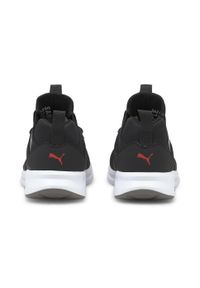 Buty do chodzenia dla dzieci Puma Enzo 2 Weave JR. Zapięcie: sznurówki. Kolor: czerwony, wielokolorowy. Materiał: syntetyk, tkanina, materiał. Szerokość cholewki: normalna. Sport: turystyka piesza