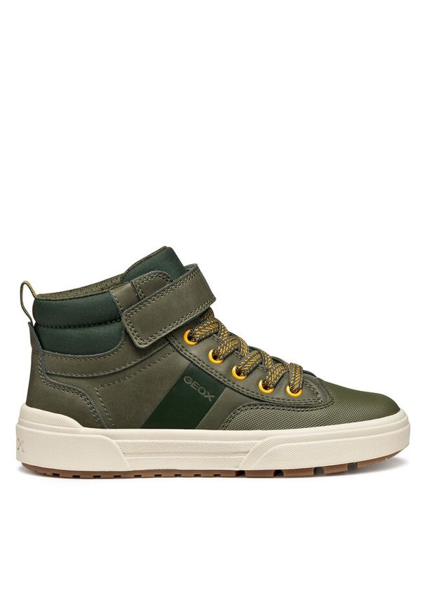 Sneakersy Geox. Kolor: zielony