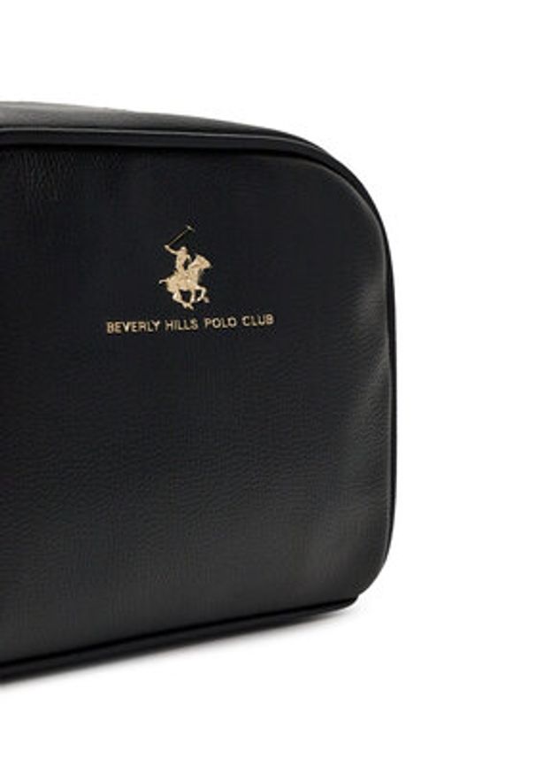 Beverly Hills Polo Club Kosmetyczka BHPC-U1-004-SS25 Czarny. Kolor: czarny. Materiał: materiał, syntetyk