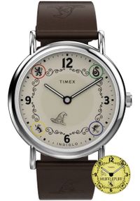 Zegarek Timex Zegarek męski Timex TW2Y76600 brązowy. Kolor: brązowy #1