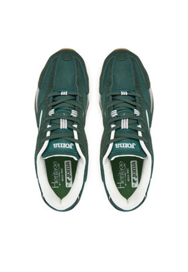 Joma Sneakersy Rt50 2515 RRT50S2515 Zielony. Kolor: zielony. Materiał: materiał