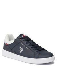 Sneakersy U.S. Polo Assn. ROKKO001B Dbl-Whi02. Kolor: niebieski