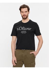 s.Oliver T-Shirt 2139909 Szary Regular Fit. Kolor: szary. Materiał: bawełna #1