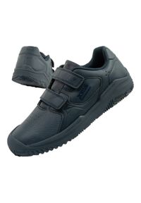 Buty sportowe dziecięce Joma Ginkana JR 2403. Kolor: niebieski. Materiał: skóra ekologiczna. Szerokość cholewki: normalna. Sport: bieganie