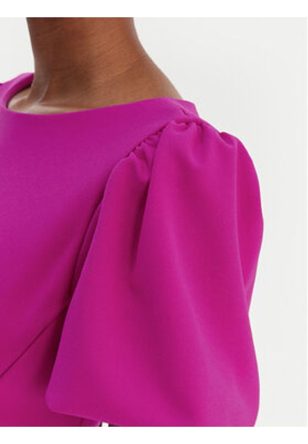 DKNY Sukienka koktajlowa DD6A1020 Różowy Slim Fit. Kolor: różowy. Materiał: syntetyk. Styl: wizytowy