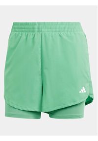 Adidas - adidas Szorty sportowe Training Minimal IS3951 Zielony Regular Fit. Kolor: zielony. Materiał: syntetyk #2