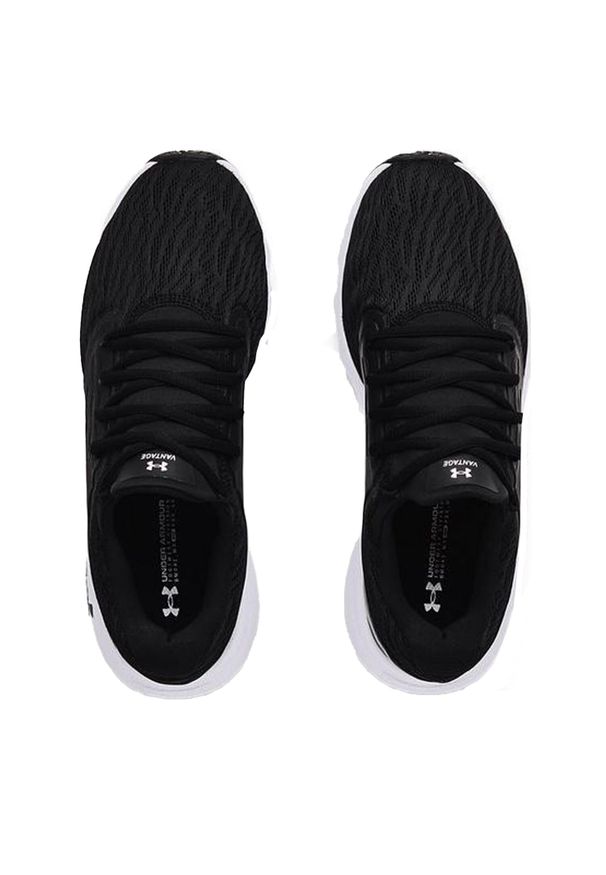 Under Armour - Trampki Męskie Charged Vantage. Kolor: czarny, wielokolorowy, biały. Sport: turystyka piesza