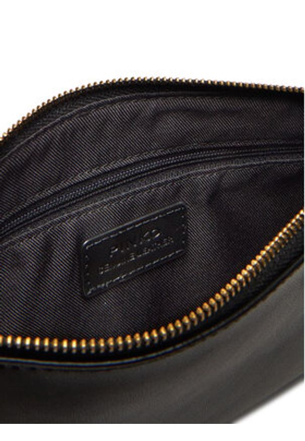 PINKO Torba Borsa donna flat Pinko Czarny. Kolor: czarny. Materiał: skórzane