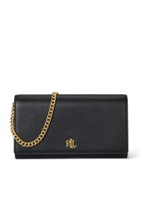 Lauren Ralph Lauren - LAUREN RALPH LAUREN Torebka 432980206001 Czarny. Kolor: czarny. Materiał: skórzane #1