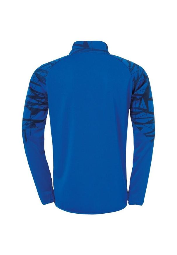 UHLSPORT - Długi rękaw z zamkiem 1/4 Koszulka Uhlsport Goal 25. Kolor: niebieski. Materiał: materiał. Długość rękawa: długi rękaw. Długość: długie