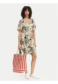 Roxy Sukienka letnia Sea Symphony Again ERJWD03769 Kolorowy Regular Fit. Materiał: wiskoza. Wzór: kolorowy. Sezon: lato #8