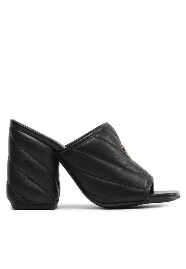 Pinko - PINKO Klapki Martine Sabot Nappa Trapuntata PE 23 BLKS1 100666 A0O0 Czarny. Kolor: czarny. Materiał: skóra