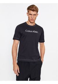 Calvin Klein Performance T-Shirt 00GMF3K133 Czarny Regular Fit. Kolor: czarny. Materiał: bawełna, syntetyk #1