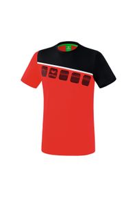 ERIMA - Koszulka dziecięca Erima 5-C. Kolor: wielokolorowy, czarny, czerwony. Sport: bieganie