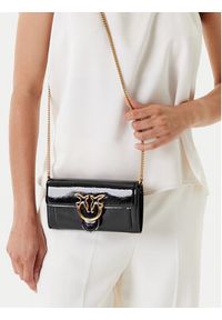 Pinko - PINKO Torba Love One Wallet C AI 23-24 PCPL 100062 A10I Czarny. Kolor: czarny. Materiał: skórzane #6