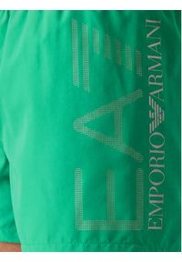 EA7 Emporio Armani Szorty kąpielowe 7M002001 AF14497 M7126 Zielony Regular Fit. Kolor: zielony. Materiał: syntetyk #2