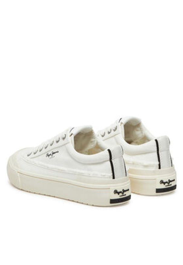 Pepe Jeans Tenisówki Ben Fresh W PLS31589 Biały. Kolor: biały. Materiał: materiał