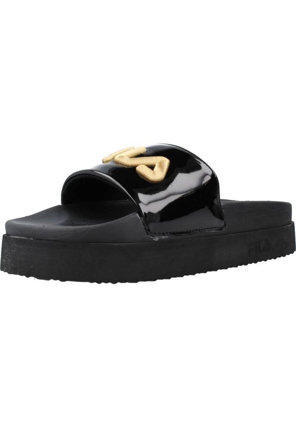 Fila - Sandały FILA MORRO BAY ZEPPA F WNN Czarny. Kolor: czarny. Materiał: syntetyk, tkanina