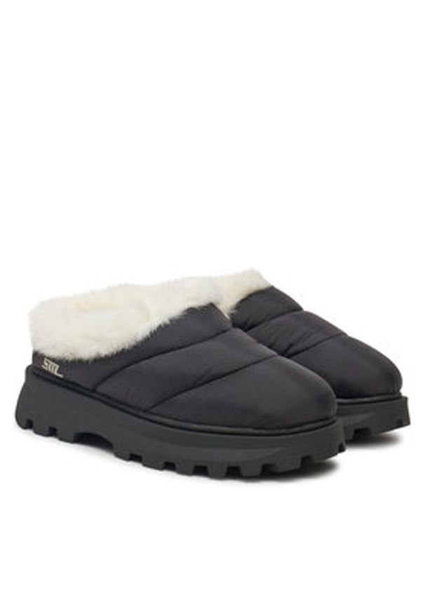 Steve Madden Kapcie Fireplace SM11003422 Czarny. Kolor: czarny. Materiał: materiał
