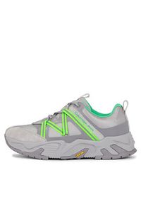 Calvin Klein Jeans Sneakersy Chunky Runner Vibram Refl YM0YM00771 Szary. Kolor: szary #3