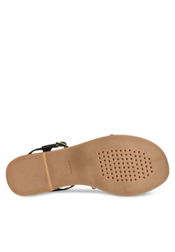 Geox Sandały D Maddalusiac D55YMD 01JQS C0127 Czarny. Kolor: czarny. Materiał: skóra