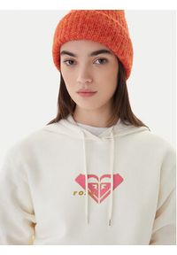Roxy Bluza Vl Surf Stoked Hoodie Brushed ERJFT05028 Beżowy Regular Fit. Kolor: beżowy. Materiał: bawełna #2
