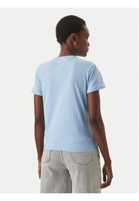 Tommy Jeans T-Shirt DW0DW22277 Błękitny Regular Fit. Kolor: niebieski. Materiał: bawełna #2